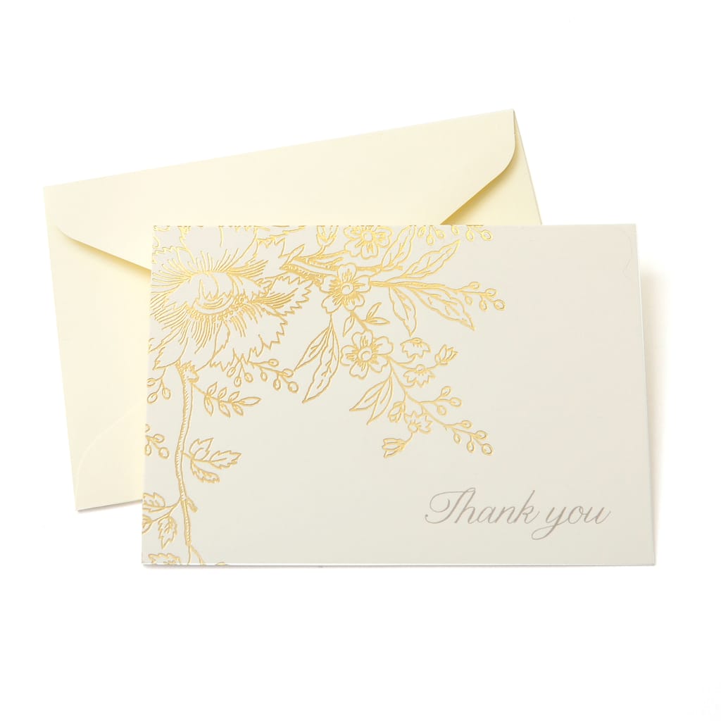 shop for the floral formal thank you cards envelopes by celebrate